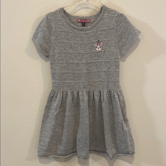 EUC 4 years Sergeant Major Grey Sweater Dress! - Picture 1 of 8